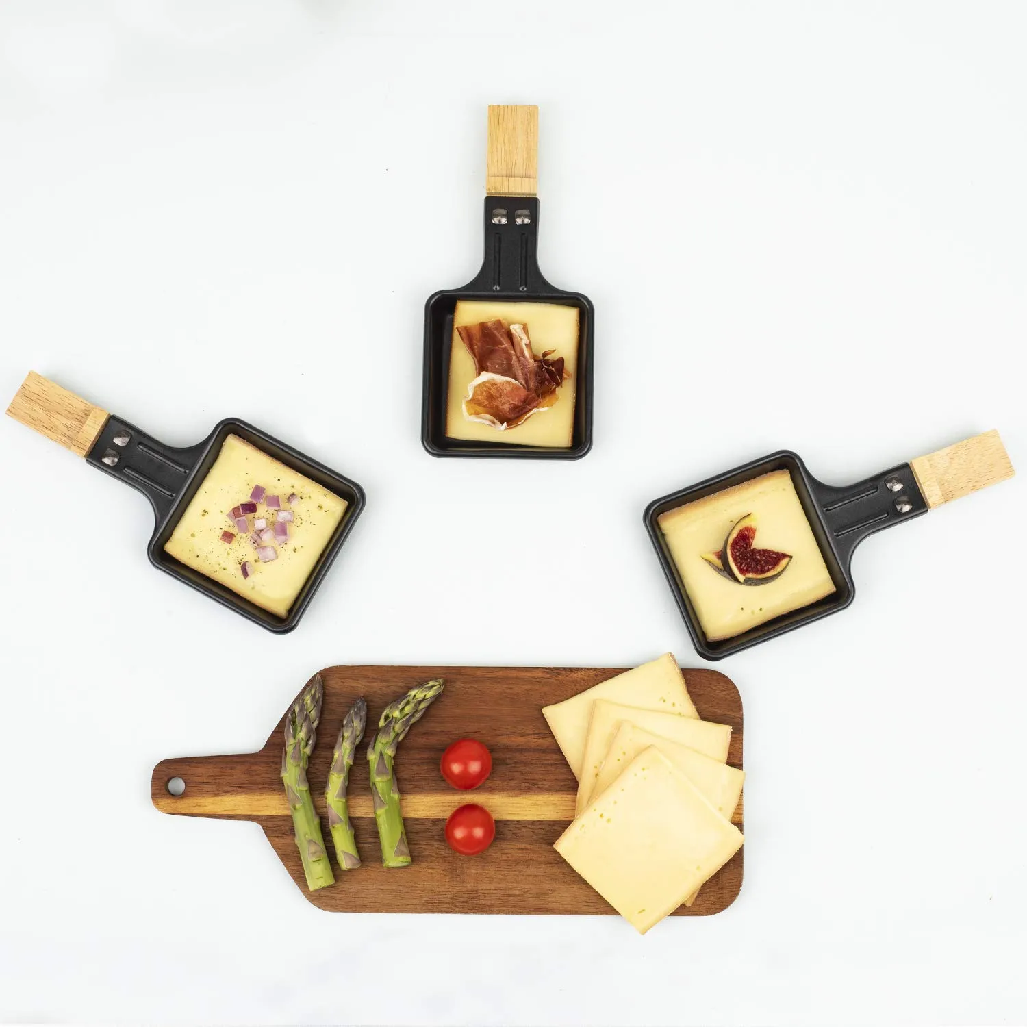 H.Koenig WOD8 raclette 8 persone pietra granito