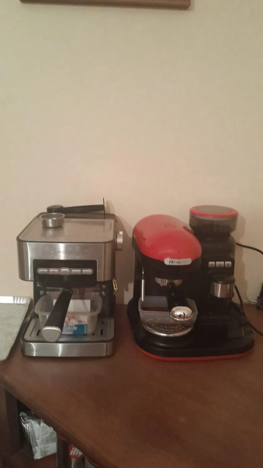 Ariete Moderna 1318 macchina espresso bianca grani