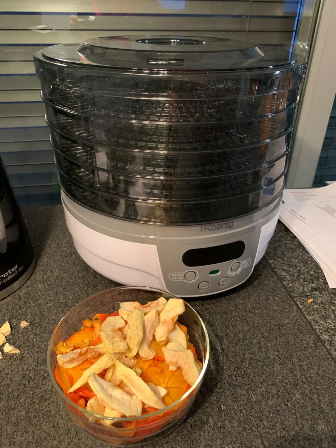 Koenig DSY700 essicatore alimenti 5 ripiani
