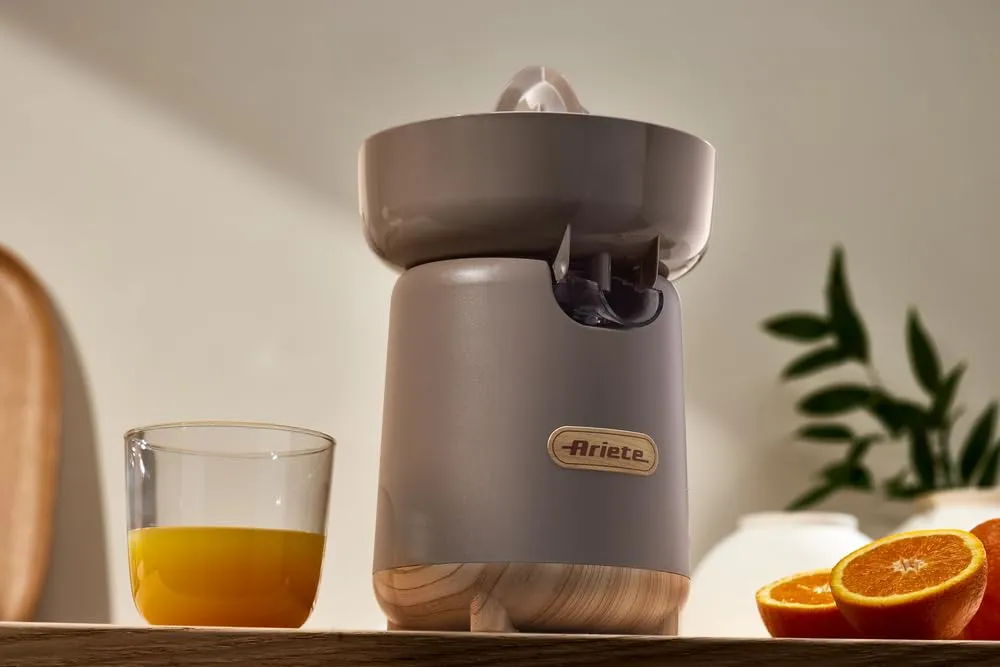 Ariete Breakfast Wood 417 spremiagrumi tortora 2 coni