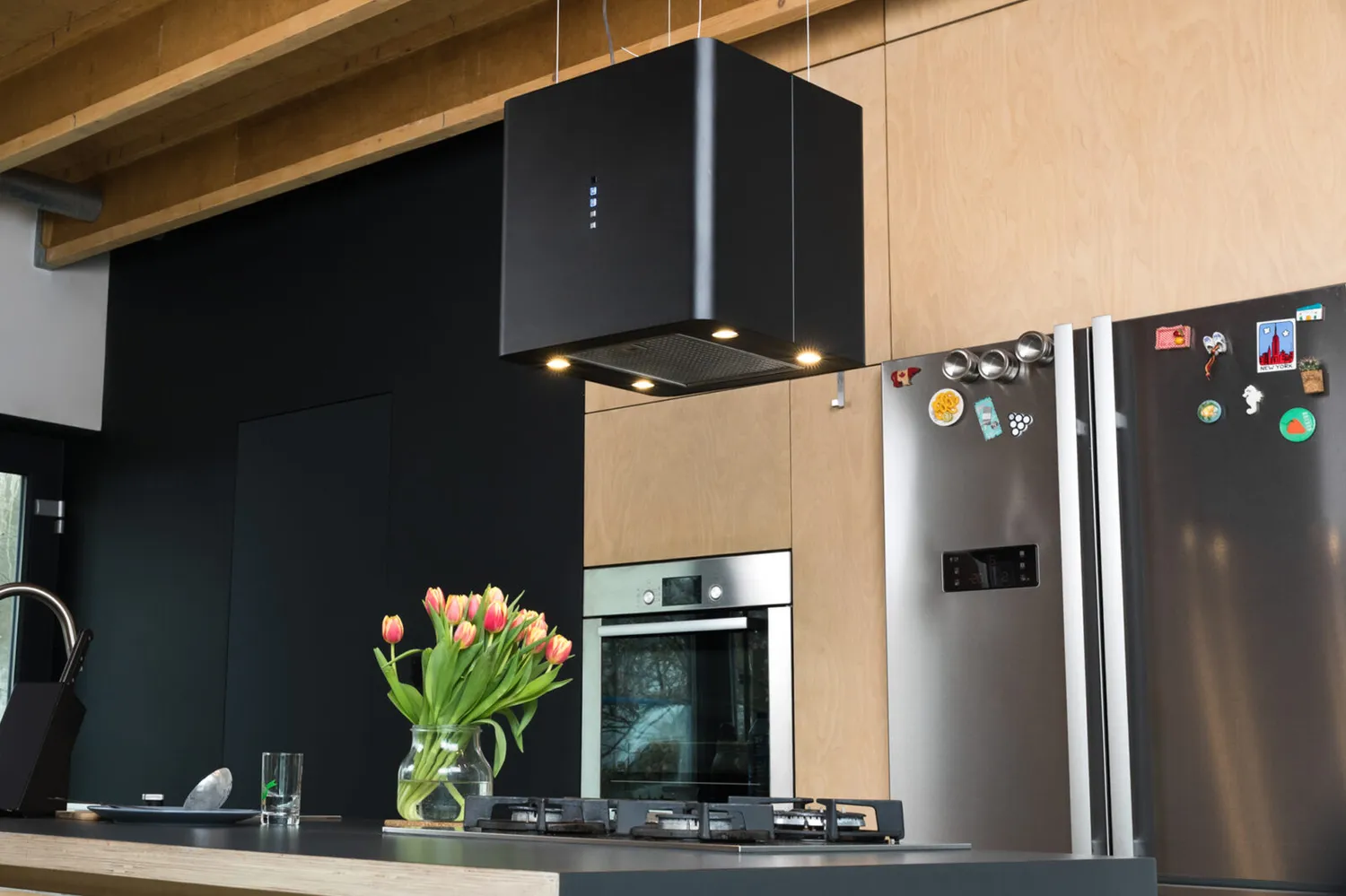 Akpo WK-10 Coral cappa isola acciaio inox