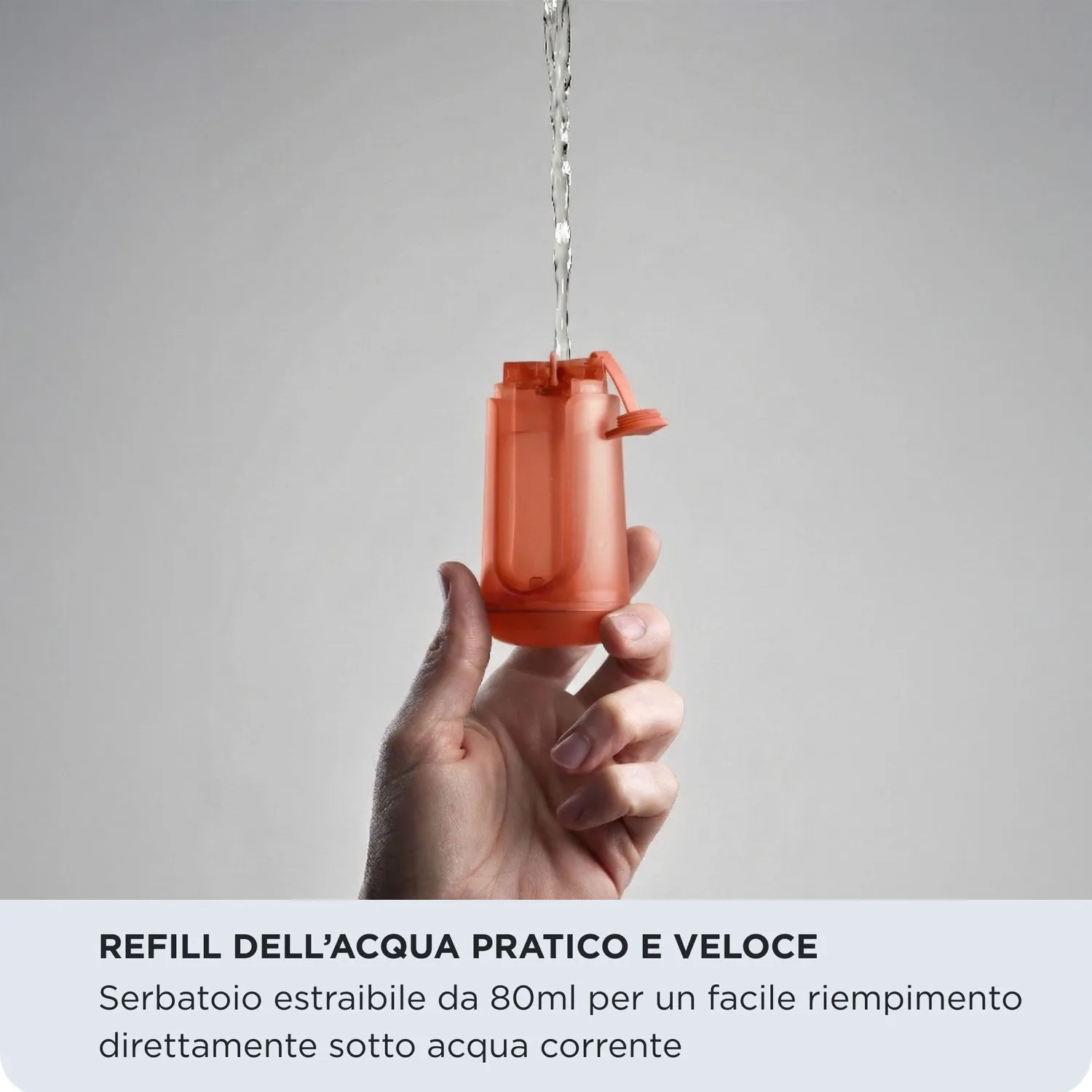 Ariete Steam Style 4301/02 ferro verticale Coral 80 ml 1200W