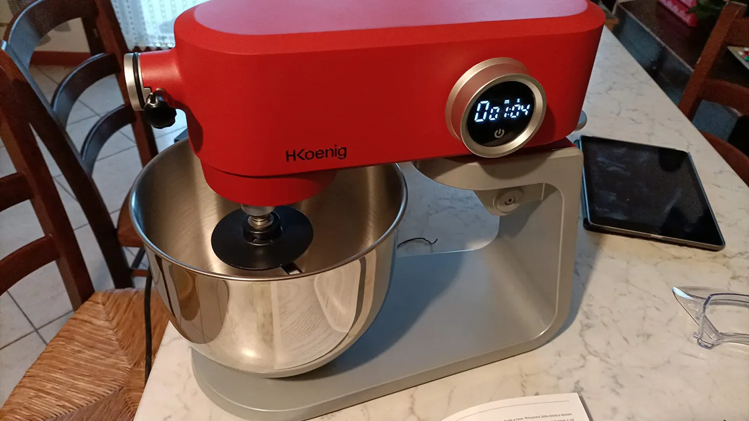 H.Koenig KM126 planetaria 5 L blu 800 W 8 velocita