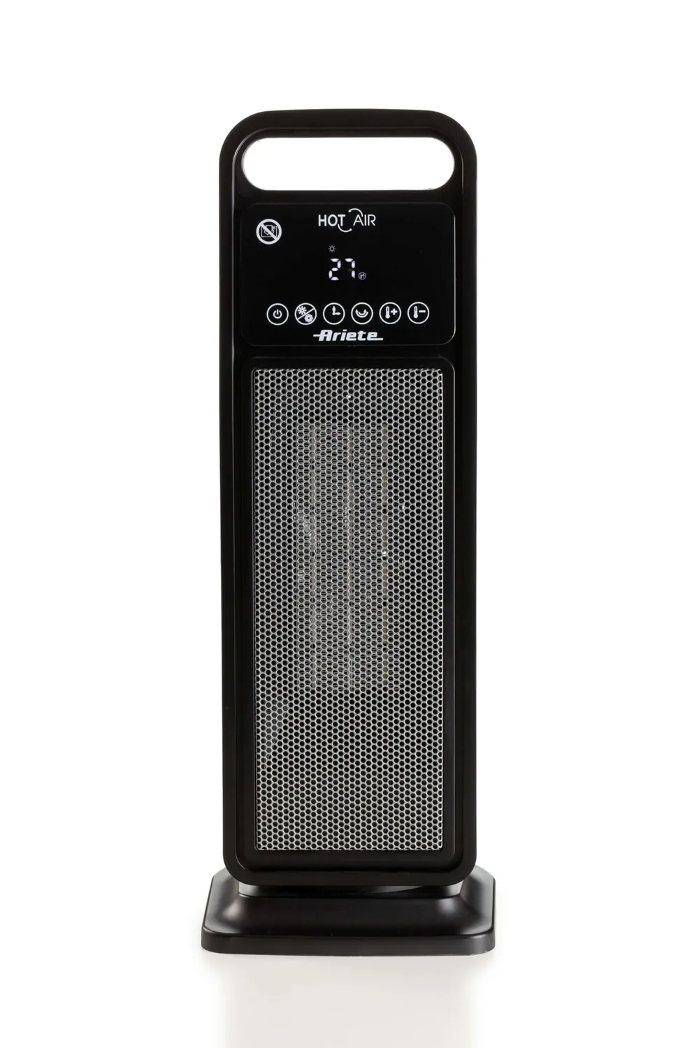 Ariete 8212 stufa elettrica ceramica torre 2000W nera