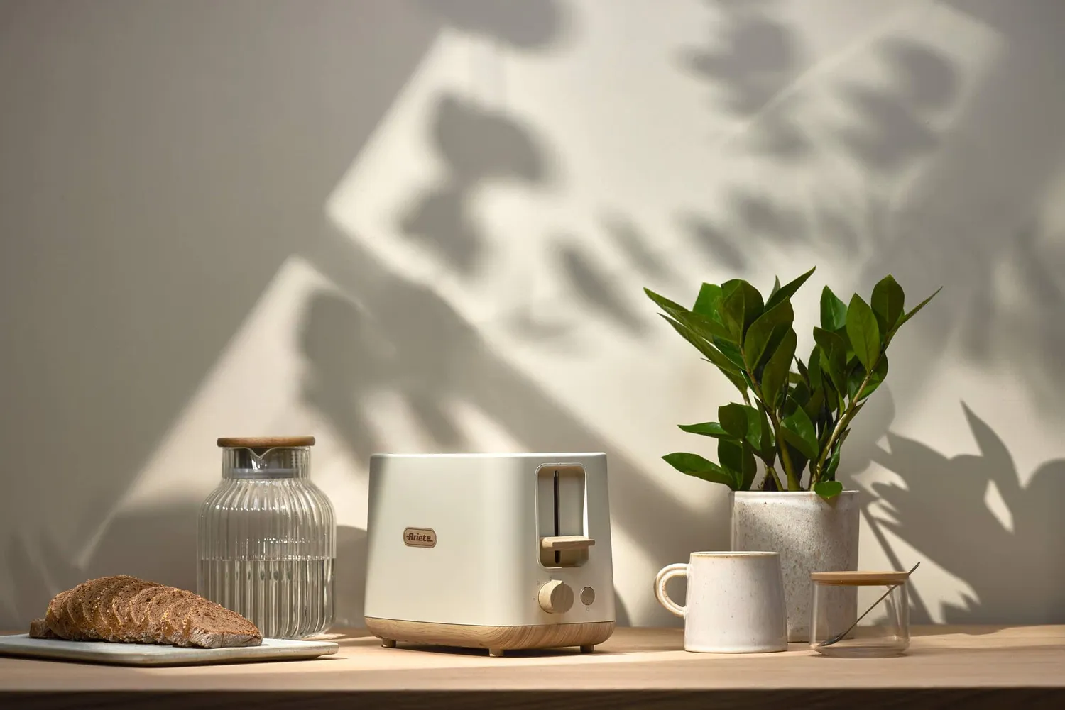 Ariete Breakfast Wood 157/16 tostapane beige 760W