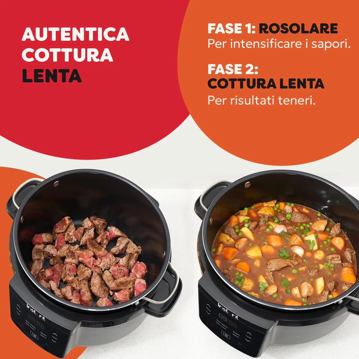 Instant Pot Superiore pentola cottura lenta 7,1L antiaderente