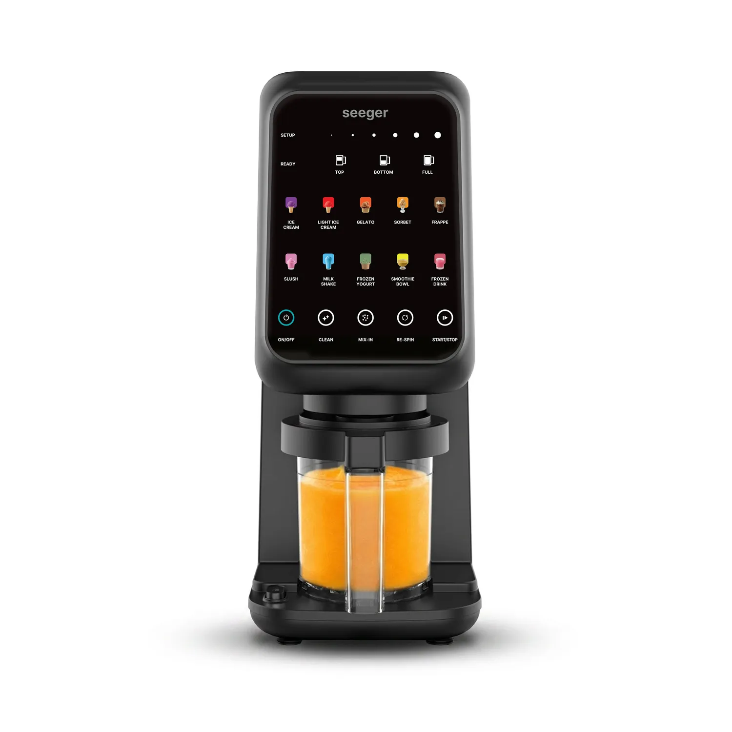 Seeger MultiCream Gelatiera Casa 10 in 1 Sorbetti