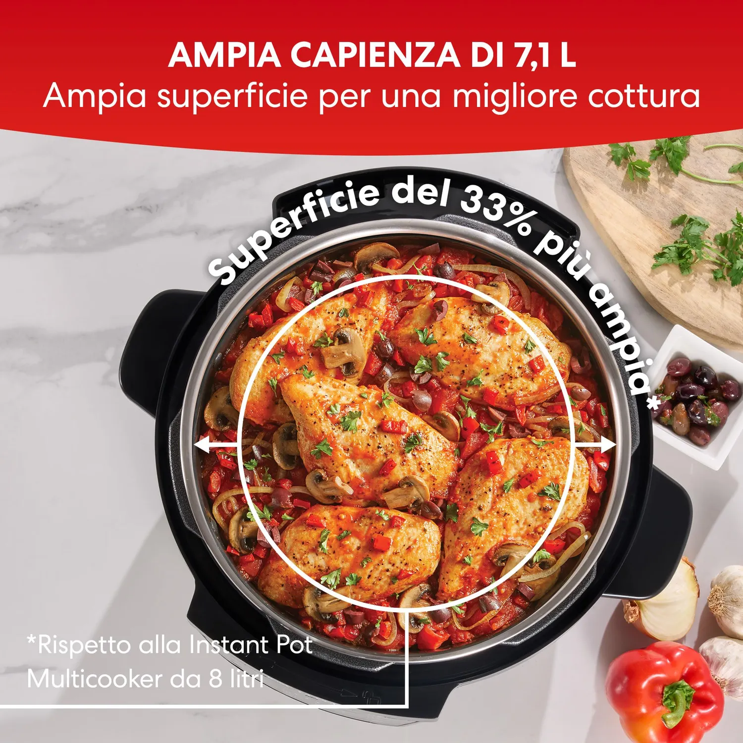 Instant Pot XL multicooker 7in1 7,1L pressione