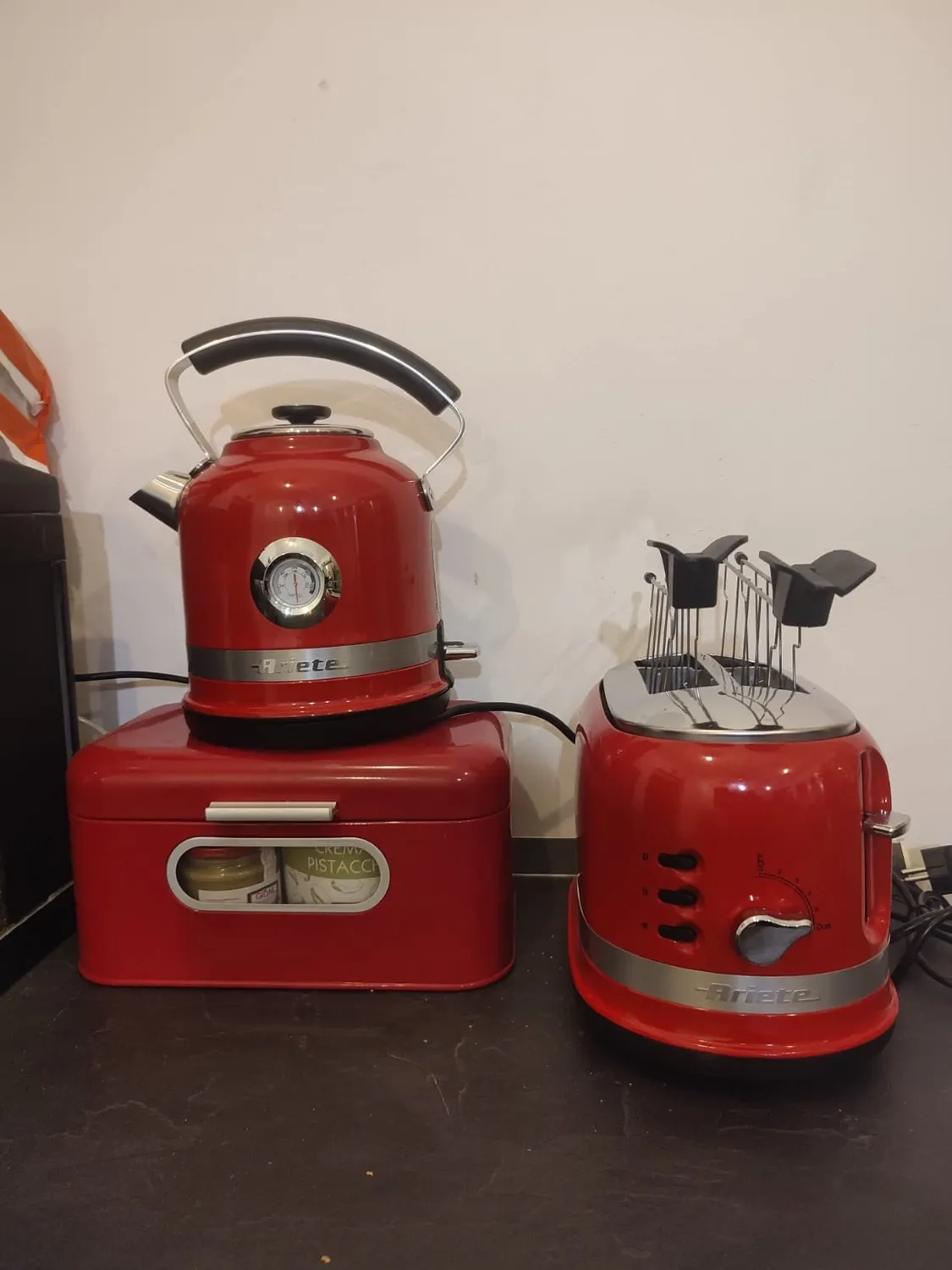 Ariete Moderna 149 Tostapane 2 Fette Rosso 6 Livelli