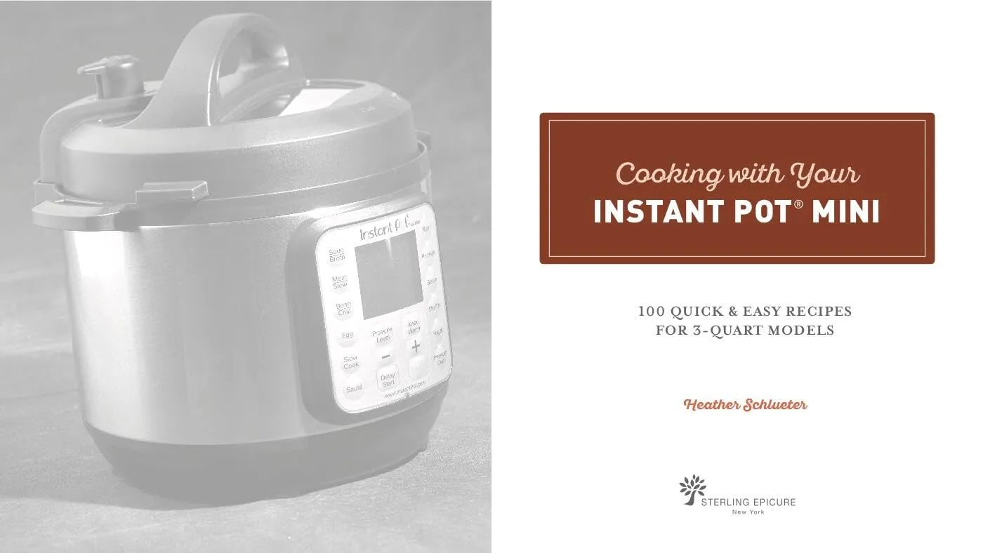 Instant Mini 3-Quart ricettario 100 ricette pentola piccola