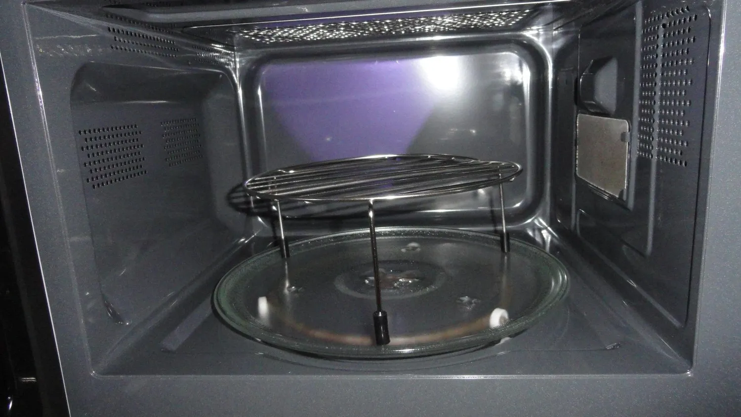 H.Koenig VIO7 microonde grill 23L nero specchio 1000W
