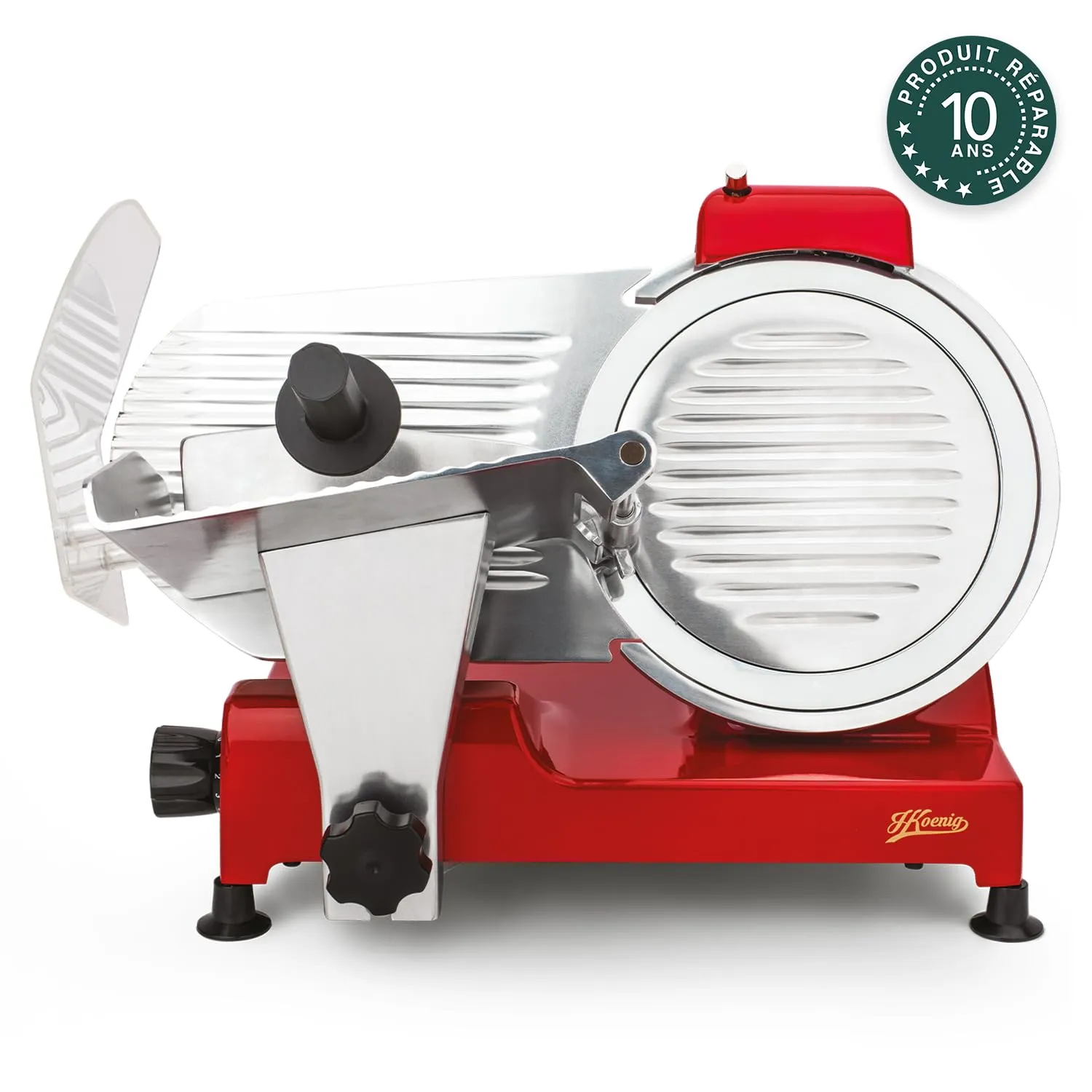 H.Koenig MSX254 Affettatrice 25cm Spessore 0-12mm