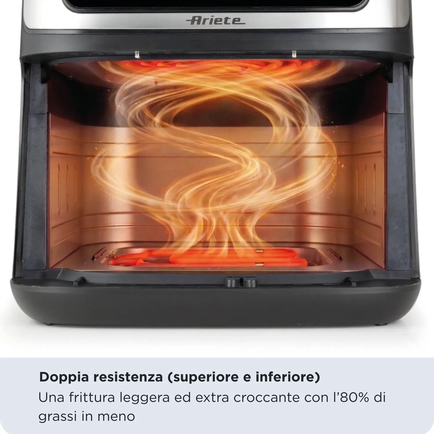 Ariete Air Fryer Grill 4642 Friggitrice ad Aria 10L Digital