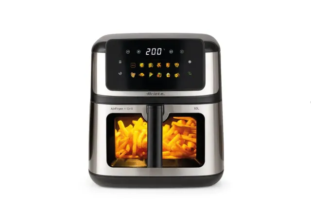 Ariete Air Fryer Grill 4642 Friggitrice ad Aria 10L Digital