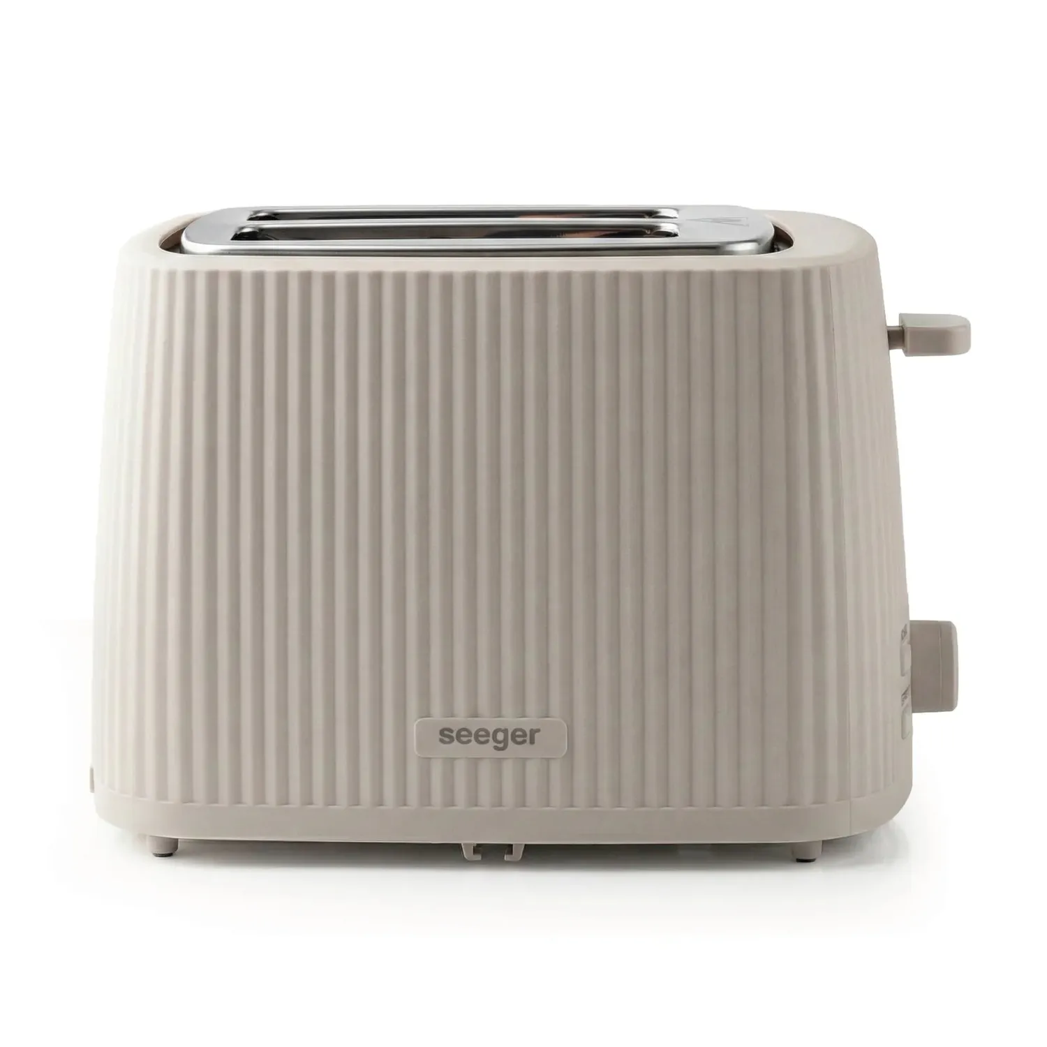 Seeger Toaster tostapane beige coste design compatto