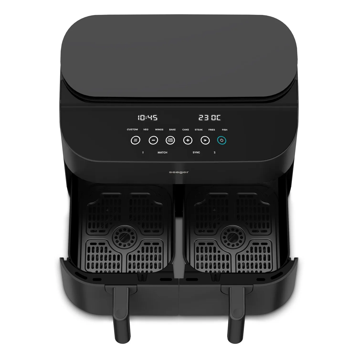 Seeger TwoFry friggitrice ad aria doppia 10L 2450W