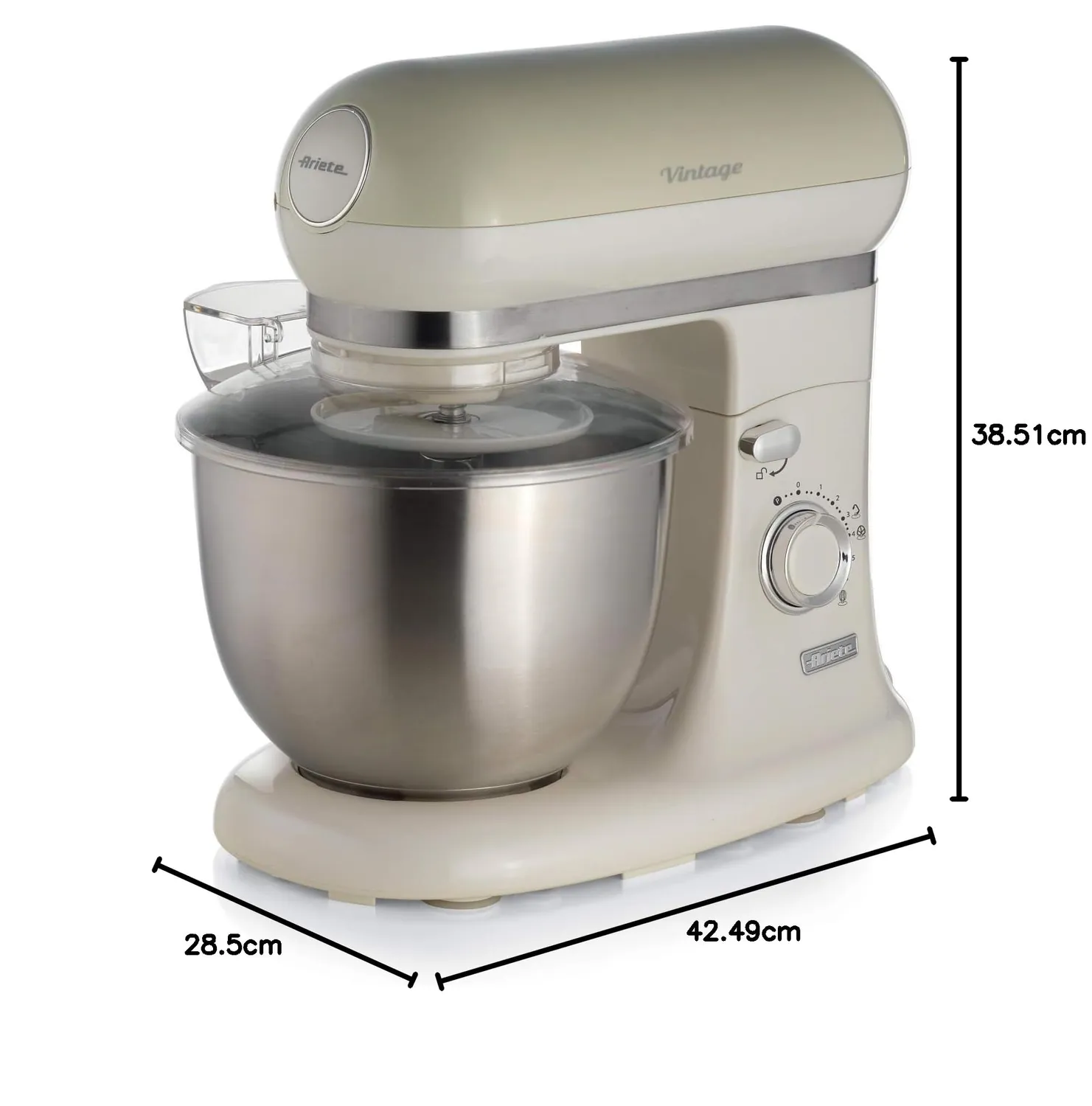 Ariete Vintage 1588 planetaria beige 5,5 litri 1200W