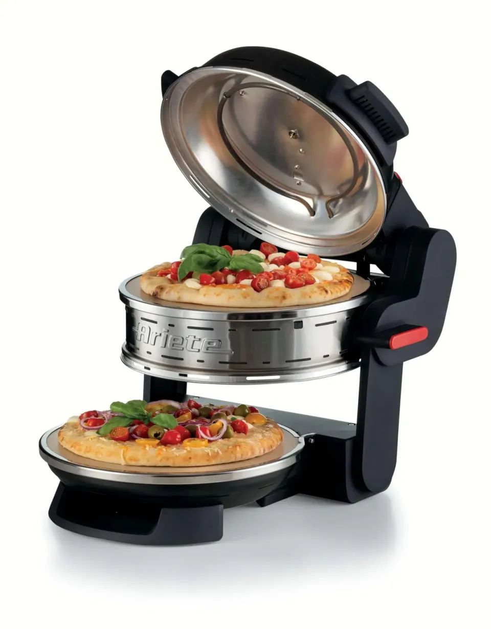 Ariete 927 Forno Pizza Doppio Nero 32 cm 400°C