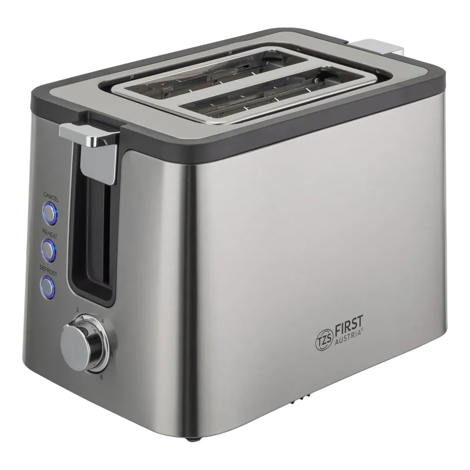 First Austria Tostapane 2 Fette Acciaio Inox 800W