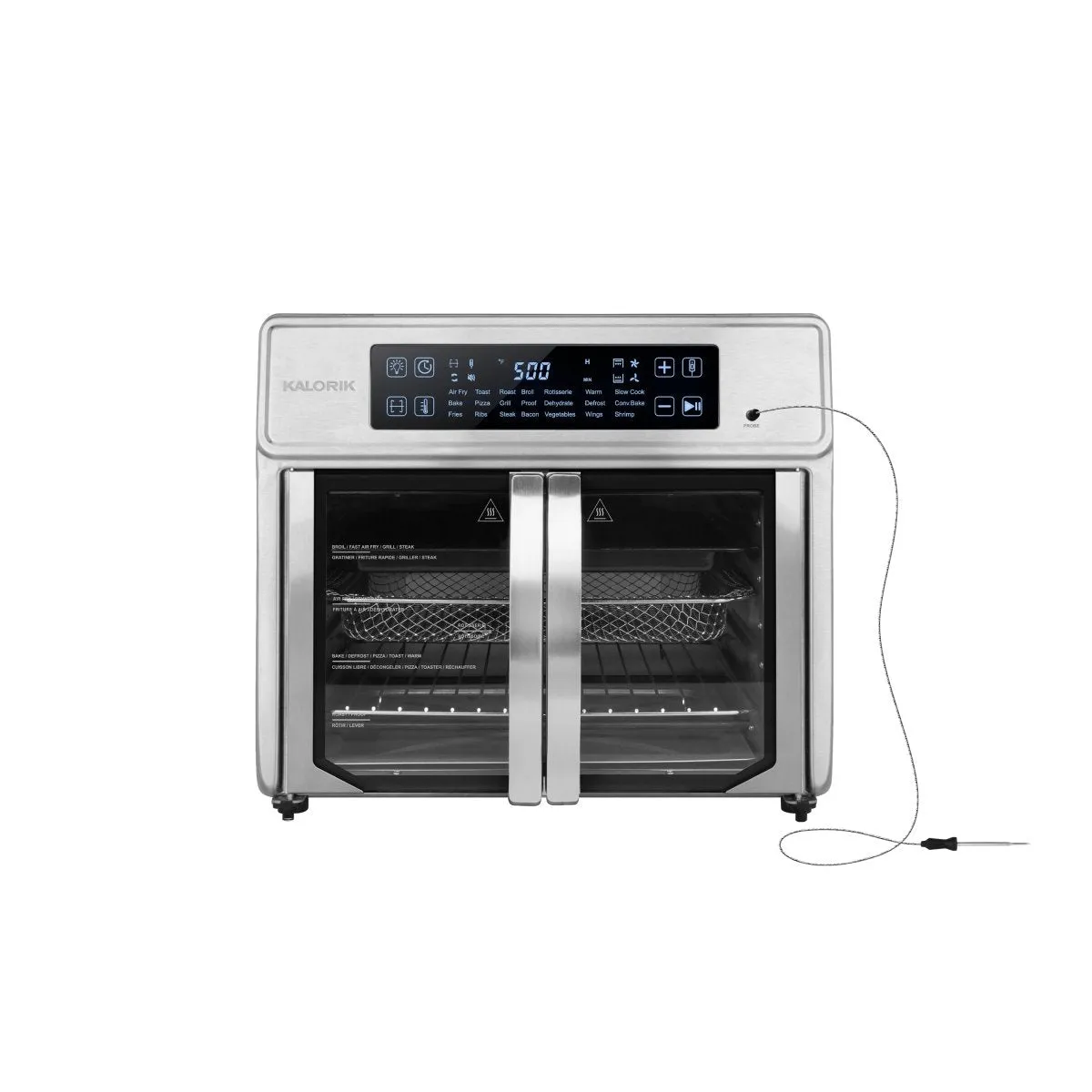 Kalorik Maxx Advance forno friggitrice 26Qt 21 preset sonda