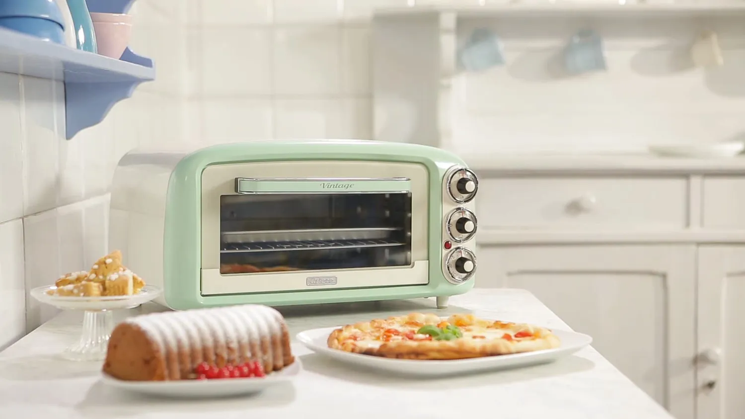Ariete 979 Vintage forno elettrico 18L verde