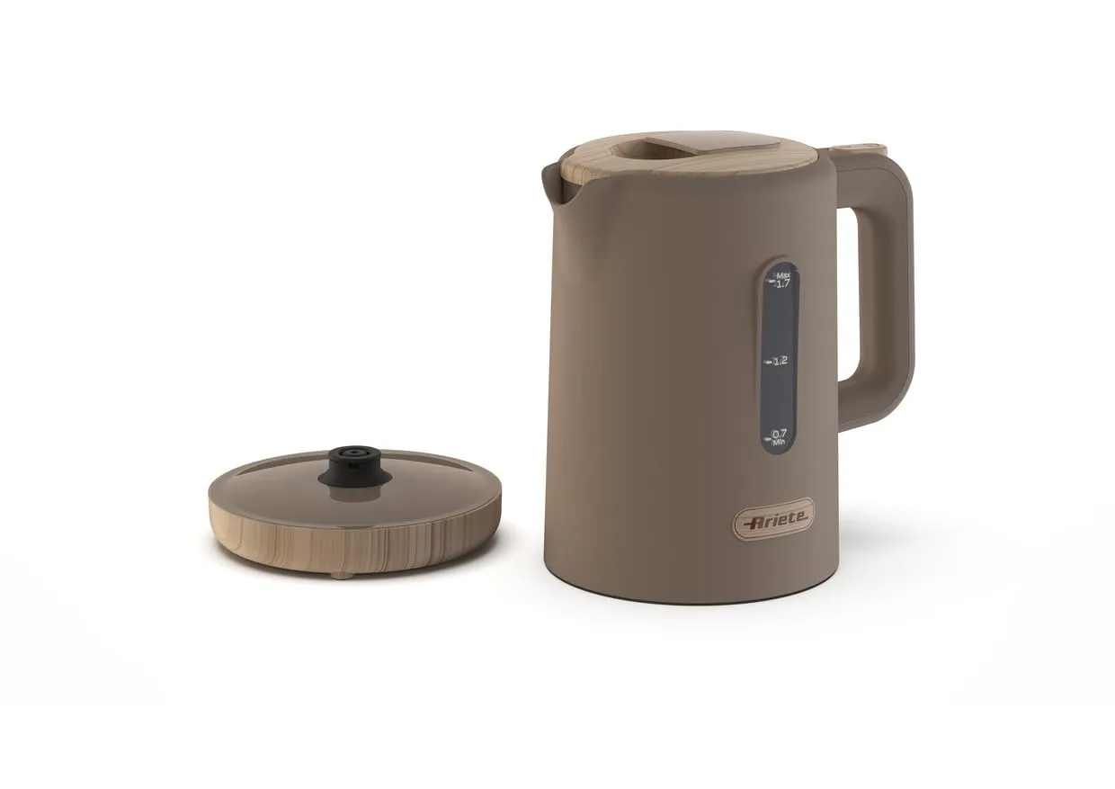 Ariete Breakfast Wood 2846 bollitore tortora 1,7 L