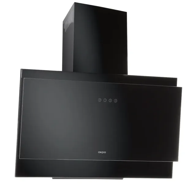 Akpo WK-11 Juno cappa sottopensile nera