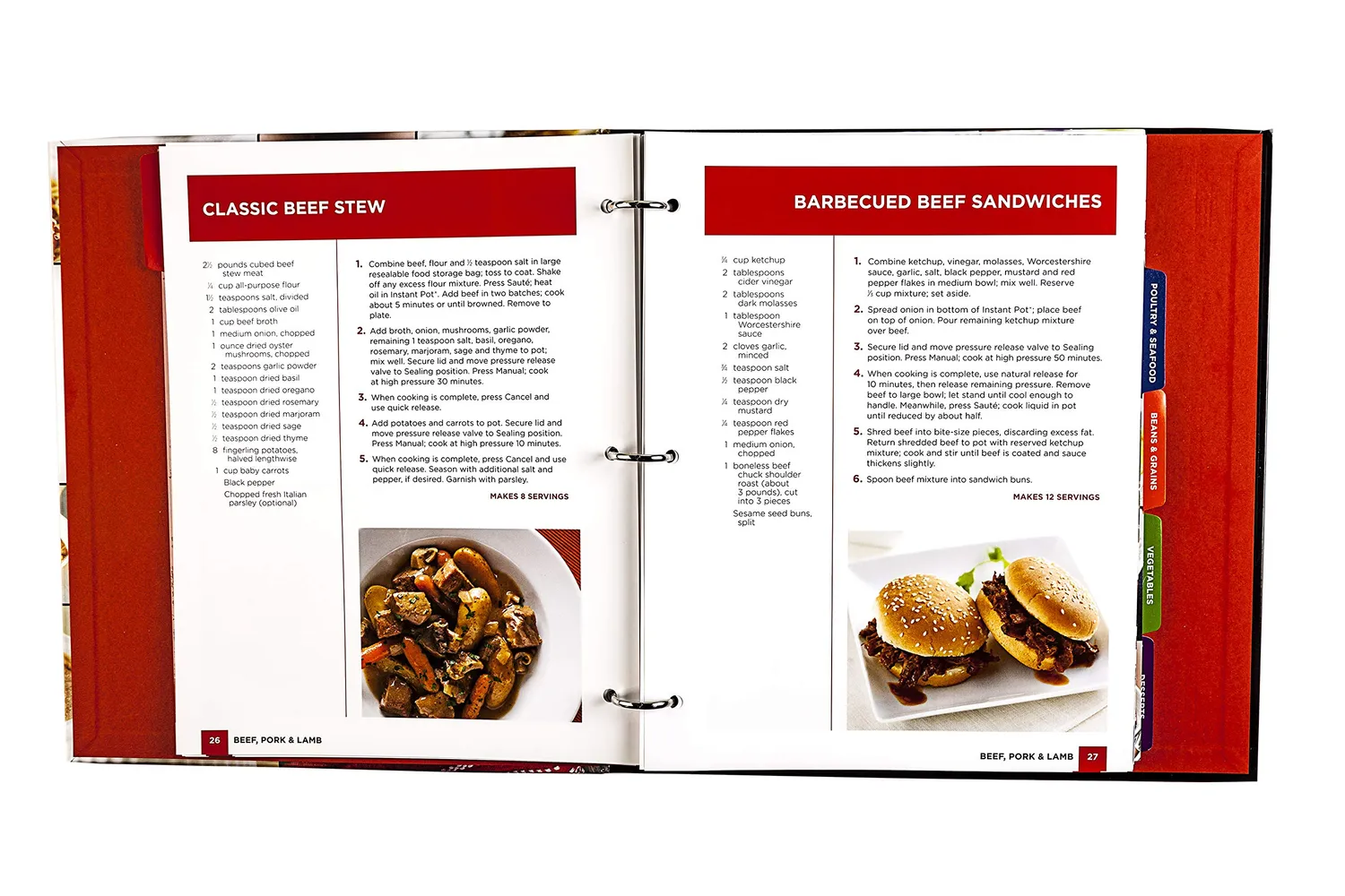 Instant Pot Cookbook Ricettario Pentola a Pressione in Inglese