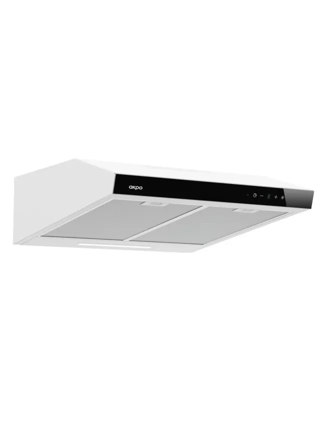 Akpo WK-9 K cappa sottopensile nera 60 cm