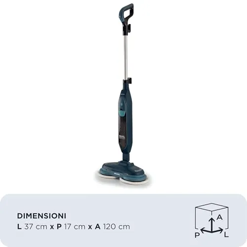 Ariete 4178 Dual Scrub Steam scopa a vapore 400 ml