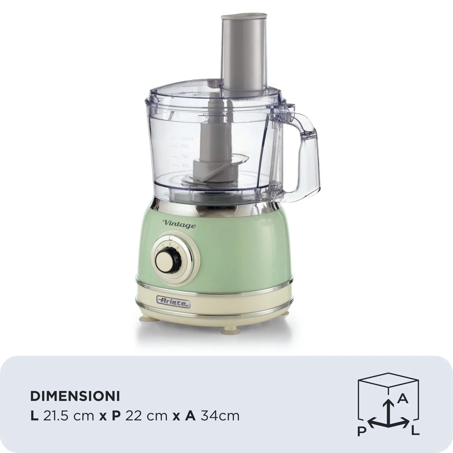 Ariete Vintage 1781 robot da cucina 1,2 L verde