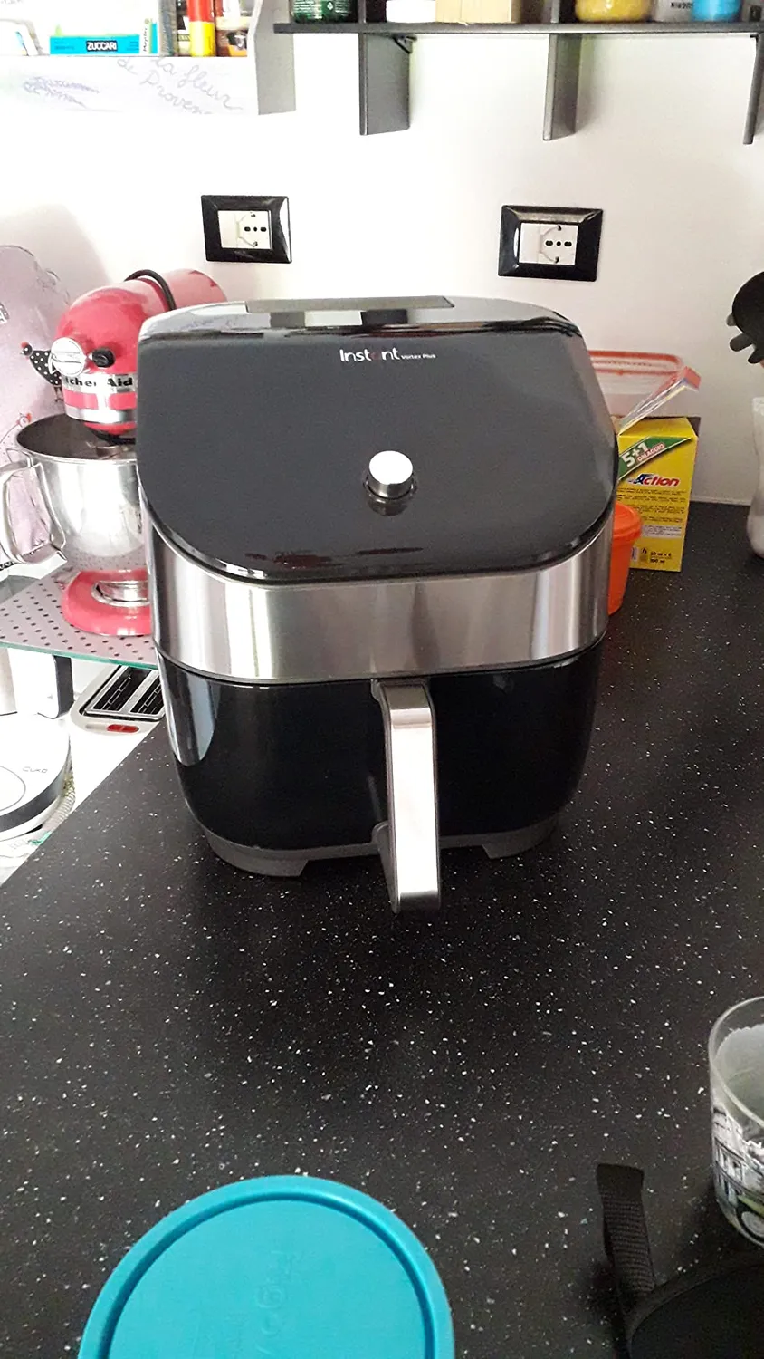 Instant Vortex Plus ClearCook Friggitrice aria 5,7L grigia