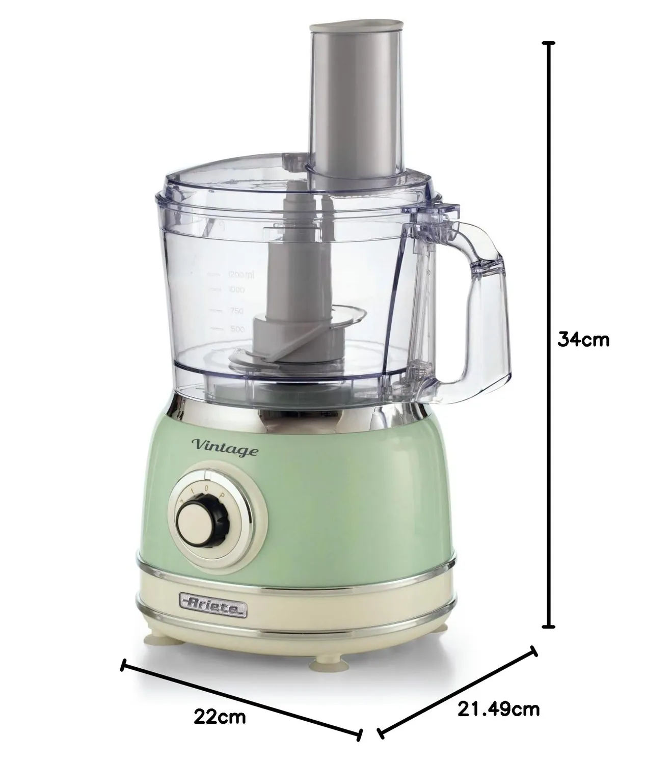 Ariete Vintage 1781 robot da cucina 1,2 L verde