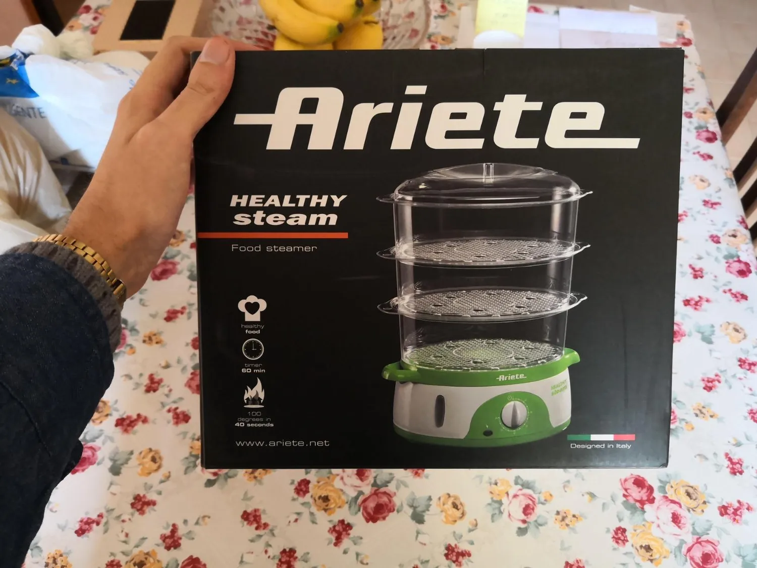 Ariete Healthy Steam 911 vaporiera elettrica 9 litri