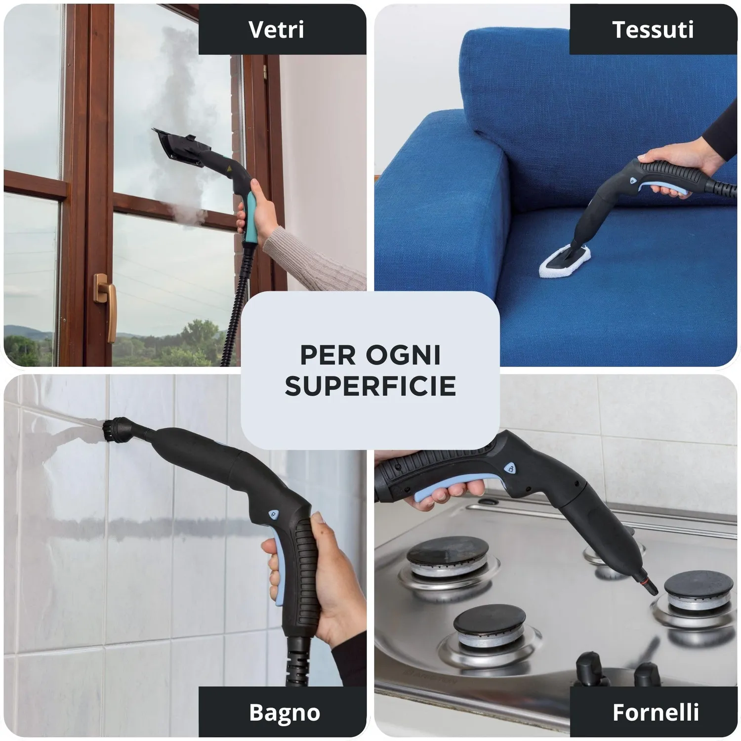 Ariete Xsteam No Stop 4147 pulitore a vapore