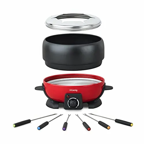 Koenig ALP1800 fonduta elettrica 2L 6 persone