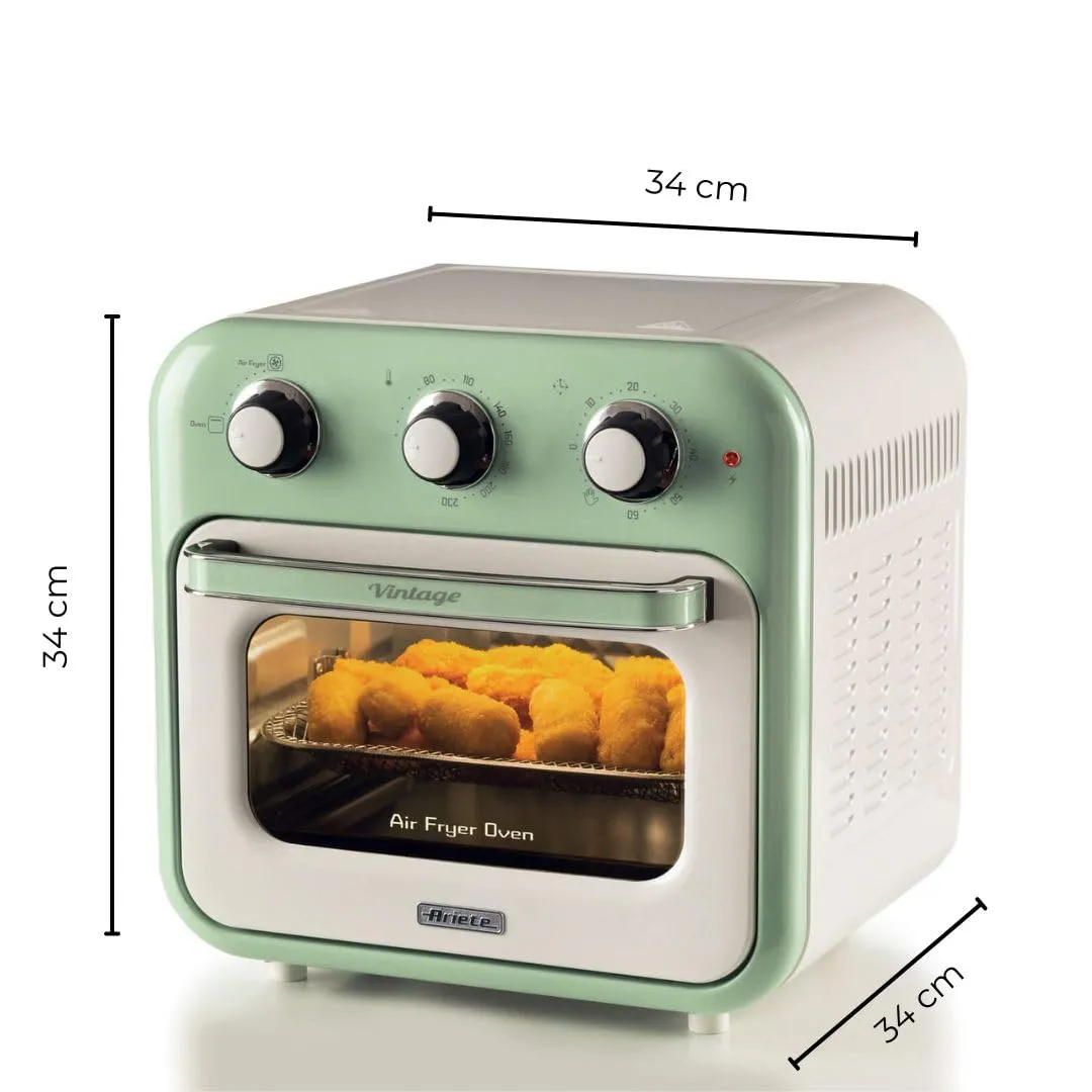 Ariete Vintage 4632 friggitrice forno verde 16L