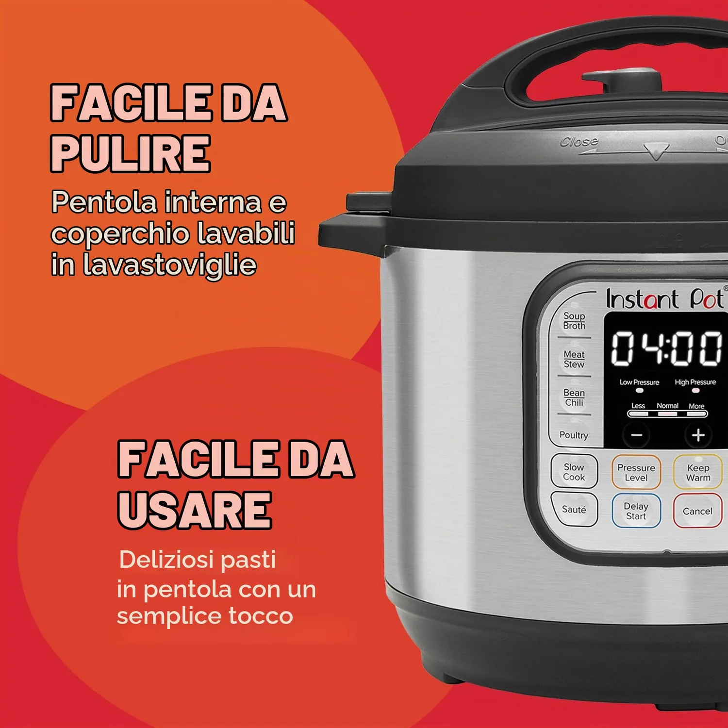 Instant Pot Duo multicooker 7 in 1 8 litri pressione