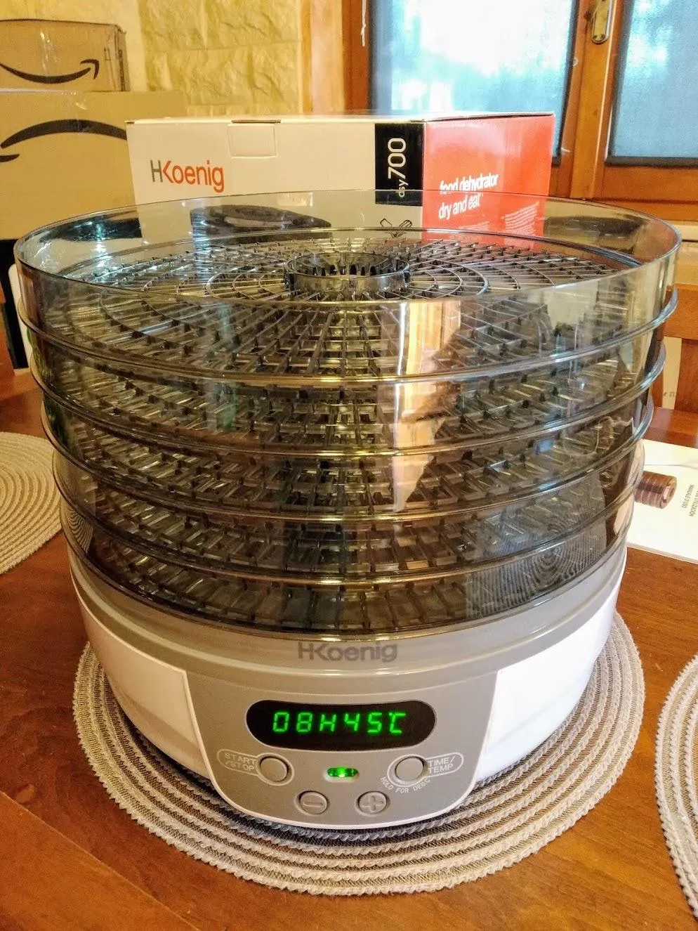 Koenig DSY700 essicatore alimenti 5 ripiani