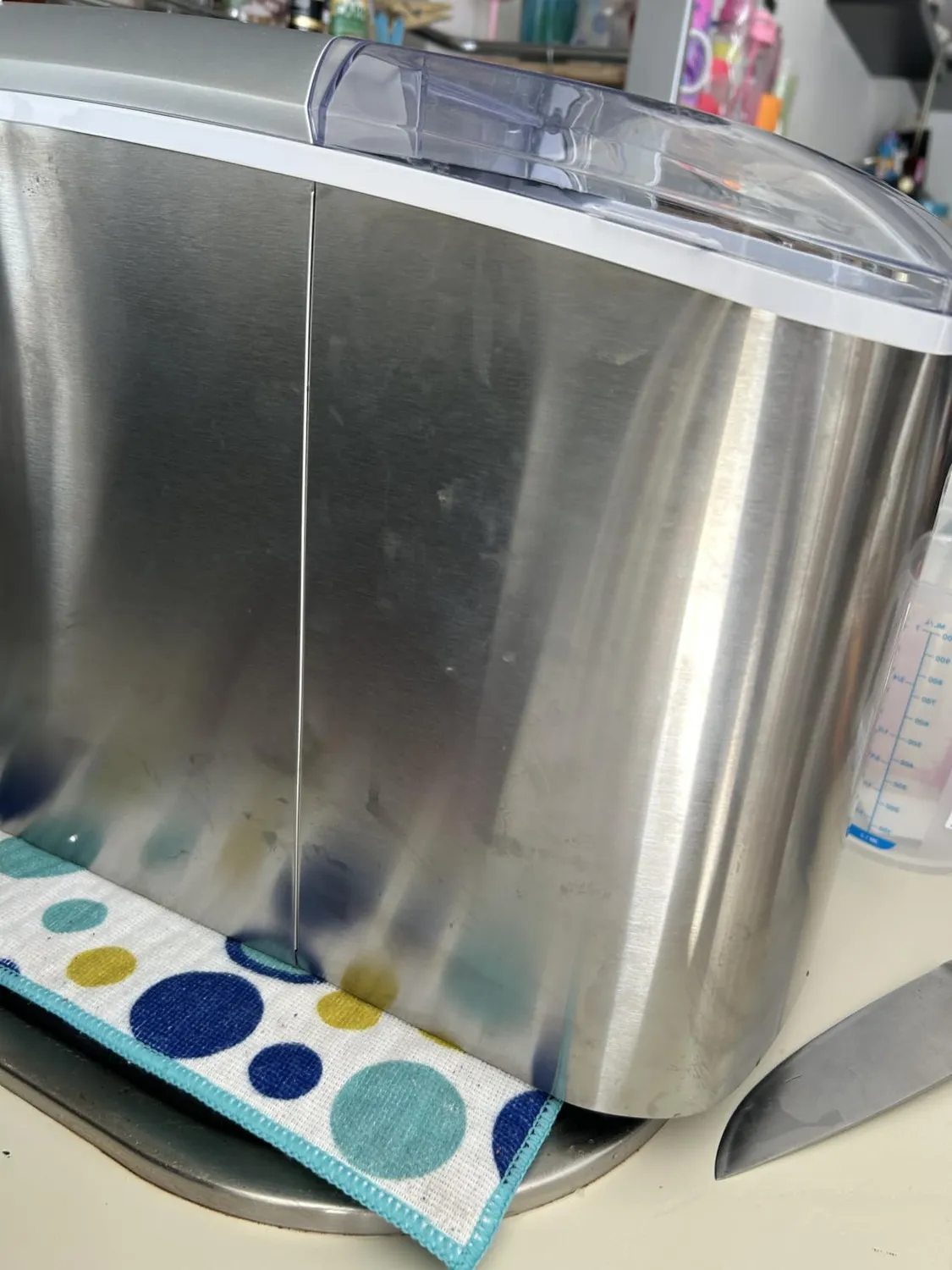 H.Koenig KBP40 macchina del ghiaccio 2,8 L inox 15kg