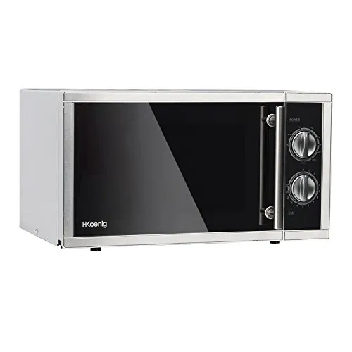 H.Koenig VIO7 microonde grill 23L nero specchio 1000W