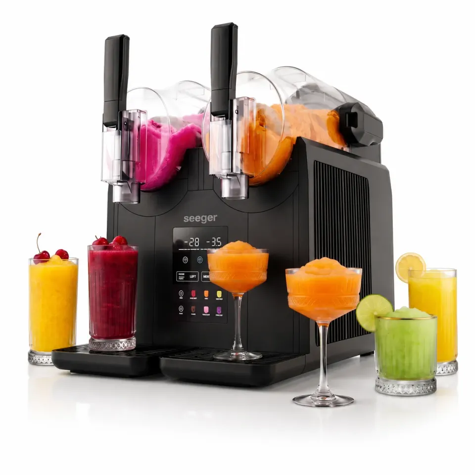 Seeger SuperSlush Twin macchina granita doppia 2x2L