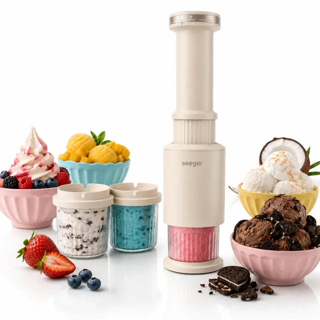 Seeger CompactCream gelatiera portatile compatta
