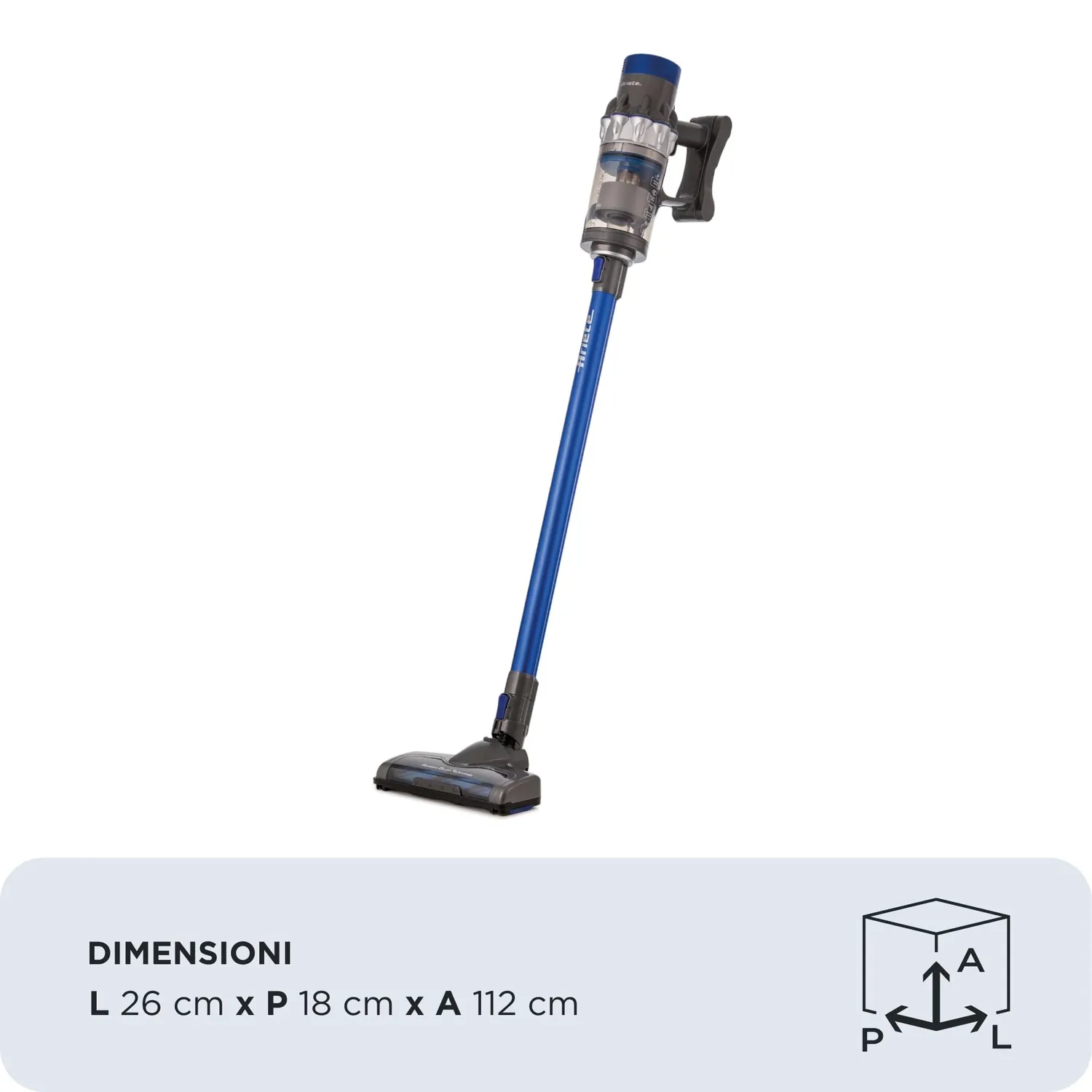 Ariete 2362 scopa elettrica con filo 600W 2in1 aspirabriciole HEPA