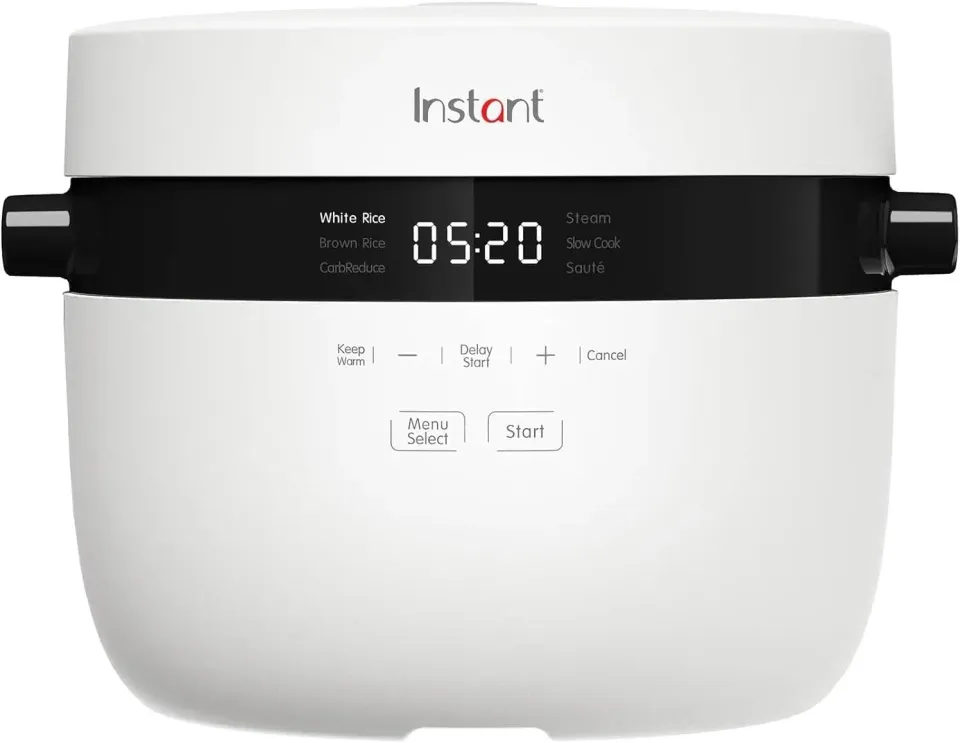 Instant Pot Cuociriso 5L 20 Tazze Carb Reduce Bianco