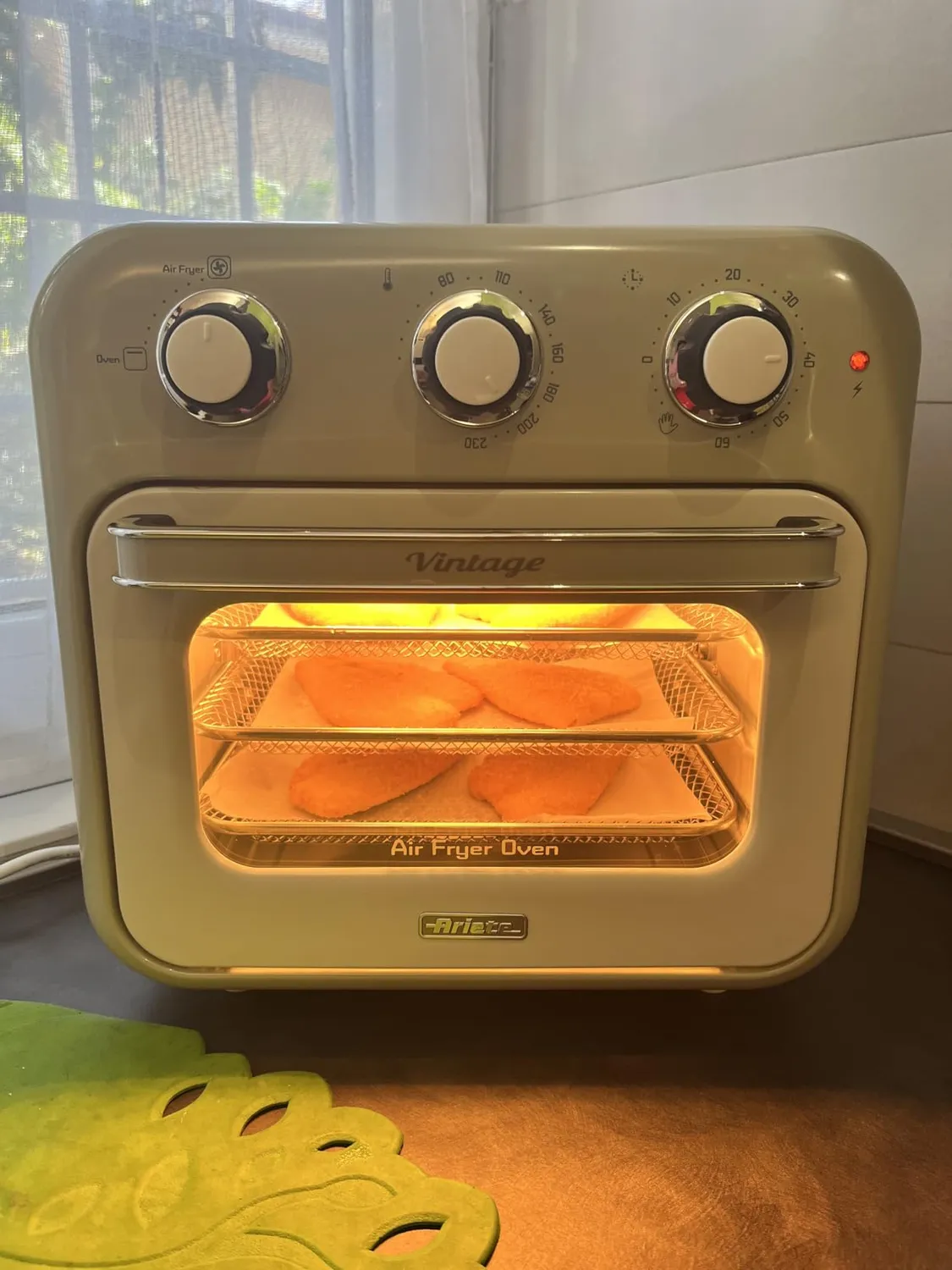 Ariete Vintage 4632 friggitrice forno verde 16L