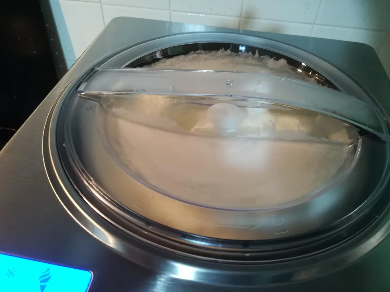 H.Koenig HF340 gelatiera 2L compressore inox 180W