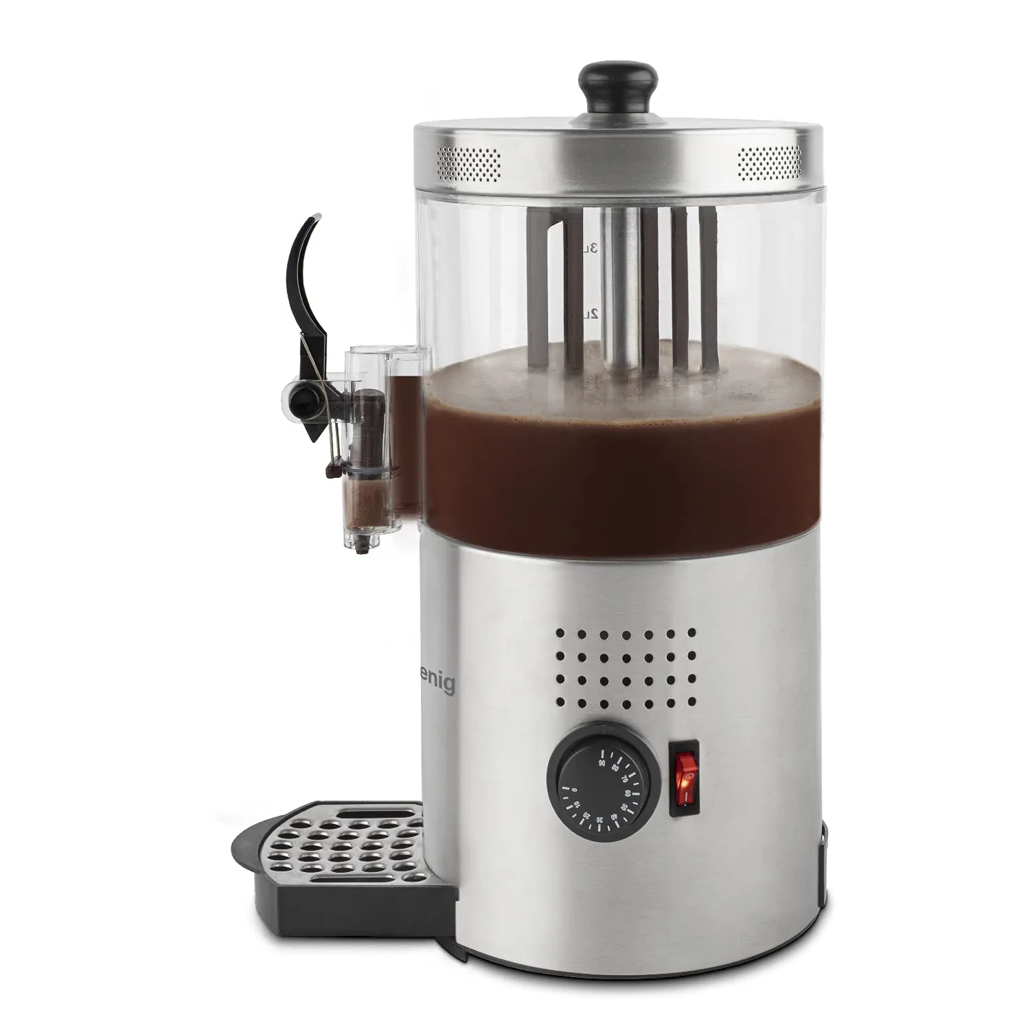 Koenig SHK800 dispenser cioccolata calda 3L acciaio inox