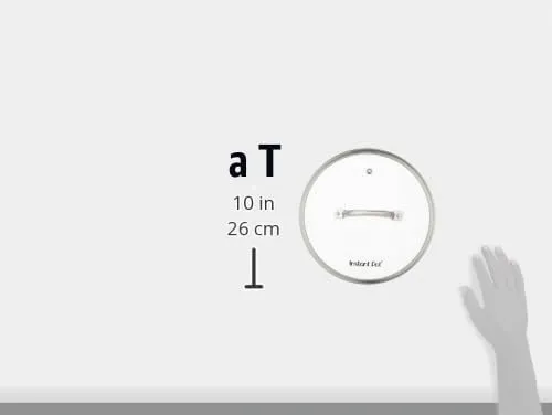 Instant Pot coperchio in vetro 8L 25 cm temperato