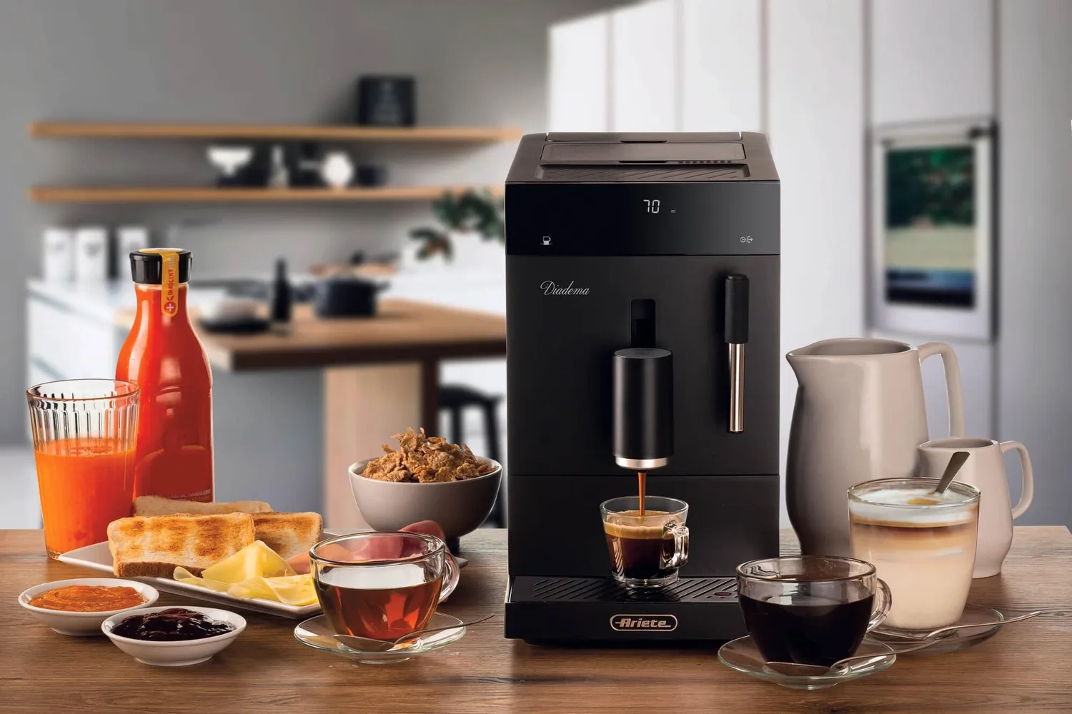 Ariete Diadema 1452 macchina caffè automatica nera